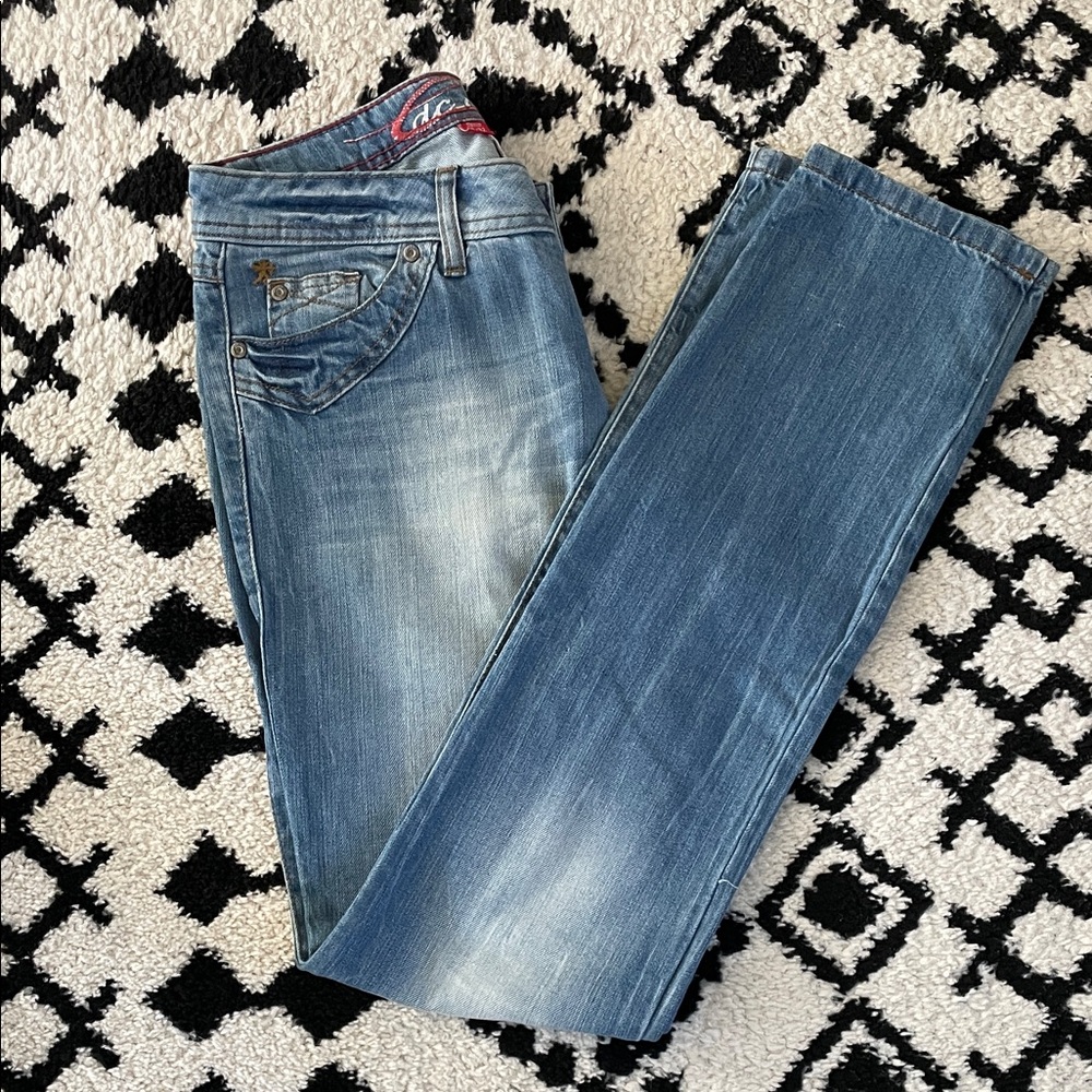 Esprit Blue Straight Leg Jeans